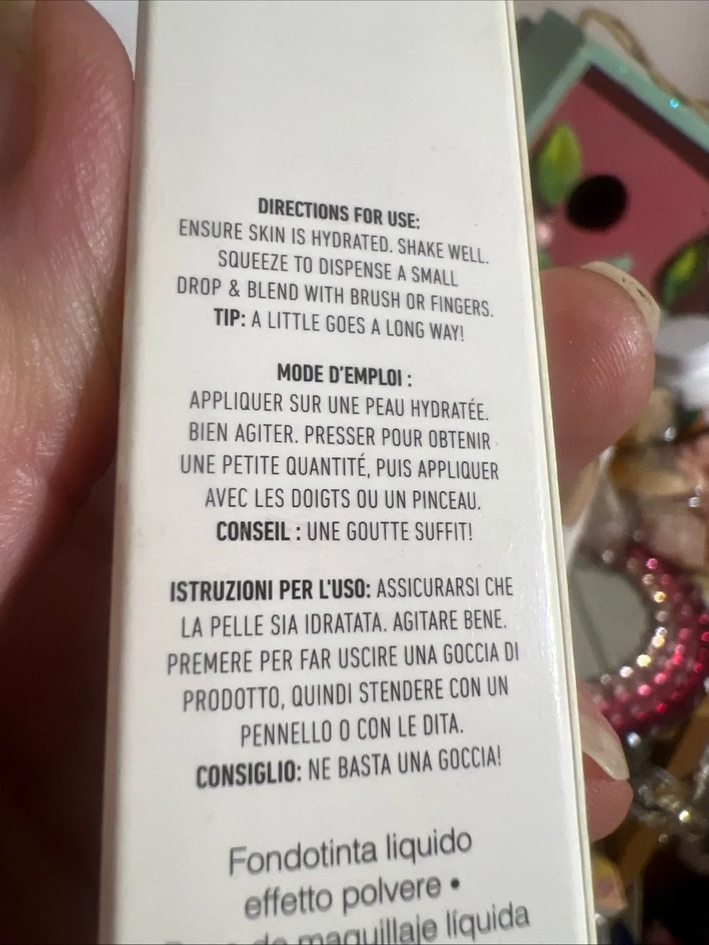 Kat Von D True Portrait Liquid-to-Powder Foundation LIGHT 015 1 oz/30ml HTF